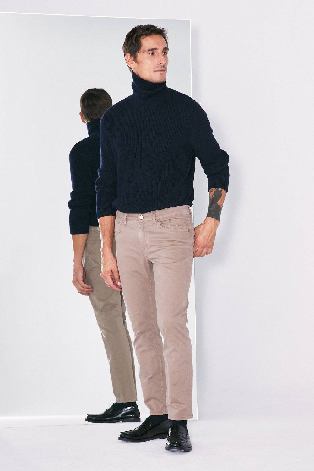 Jeckerson Pantalone skinny in gabardina stretch Convenienza