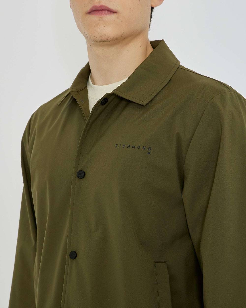 John Richmond Giubbino con logo sul davanti Saldi Di Fabbrica