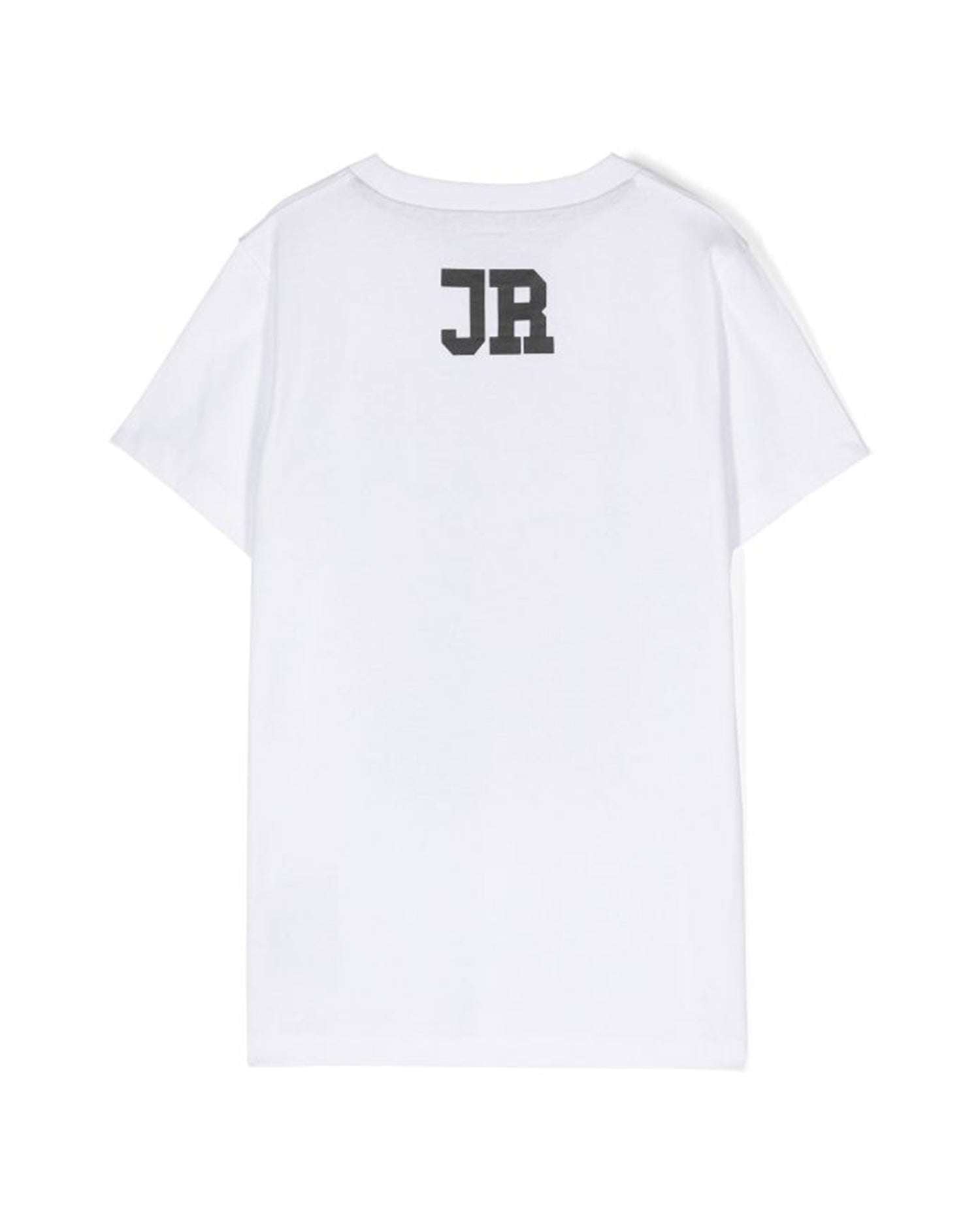 John Richmond kids T-shirt con grafica sul davanti In Linea
