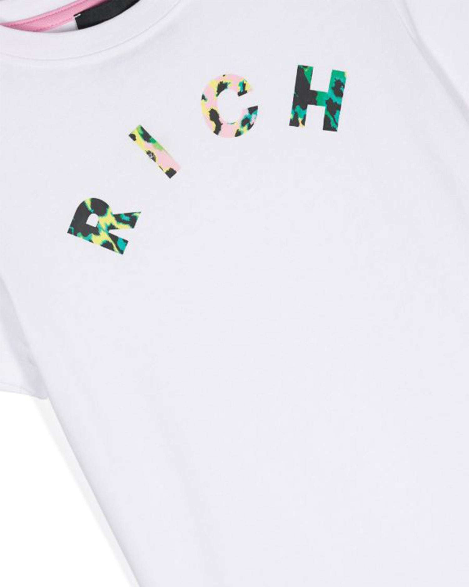 John Richmond kids T-shirt con logo sul davanti Sottocosto