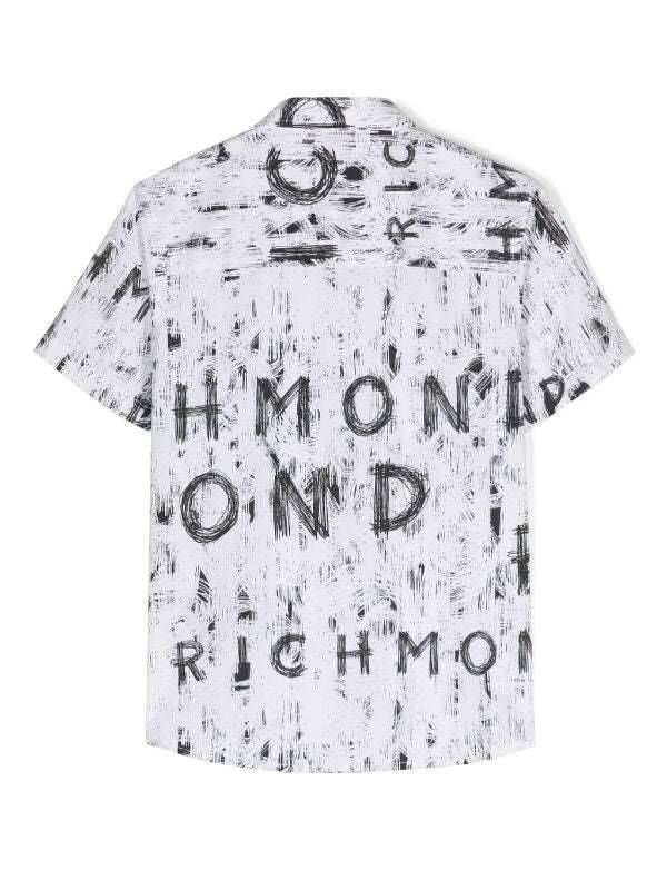 John Richmond kids Camicia con pattern ton sur ton Convenienza