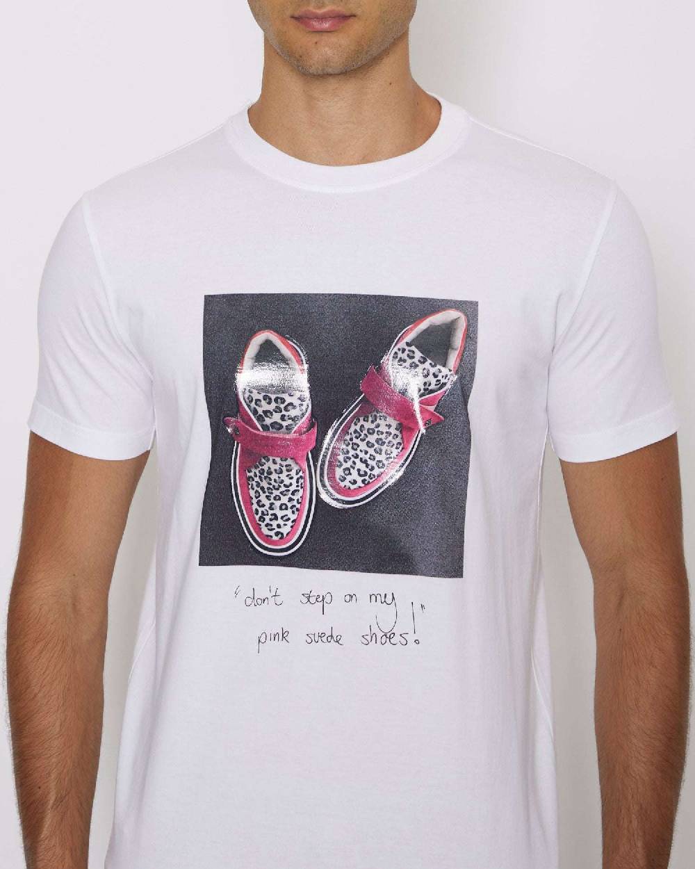 John Richmond T-shirt con grafica sul davanti Pezzi Unici