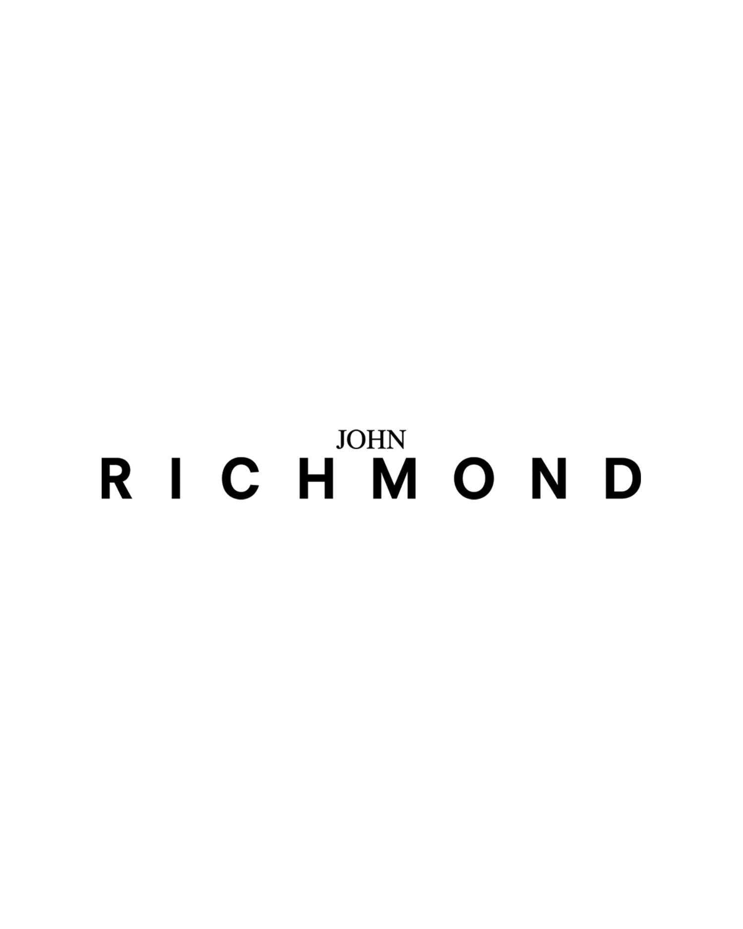 John Richmond T-shirt con logo sul davanti Qualità Garantita