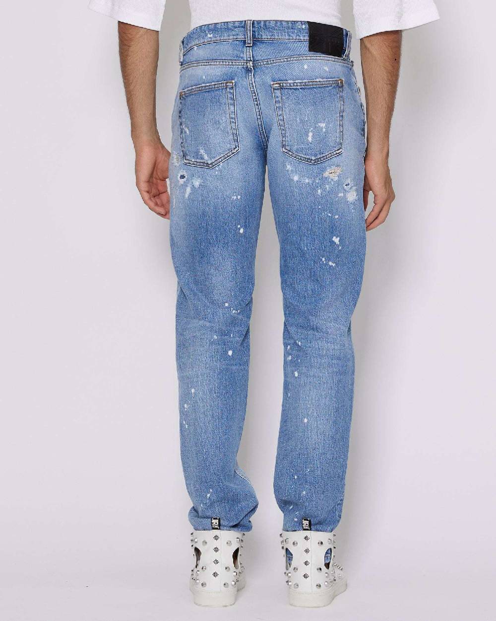 John Richmond Jeans slim con strappi sul davanti Fino Al -60%