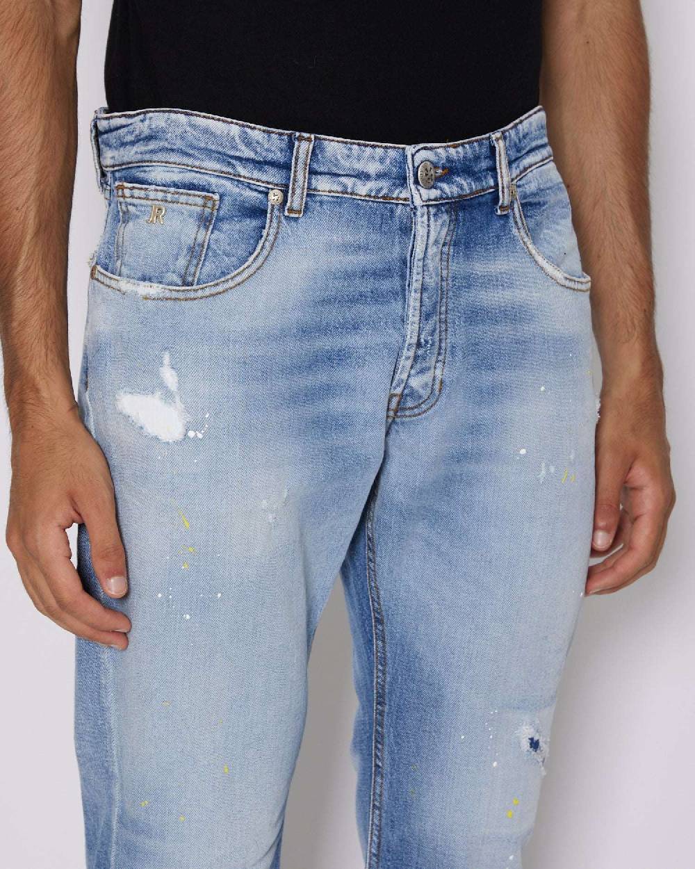John Richmond Jeans slim con lacerazioni Shopping Online