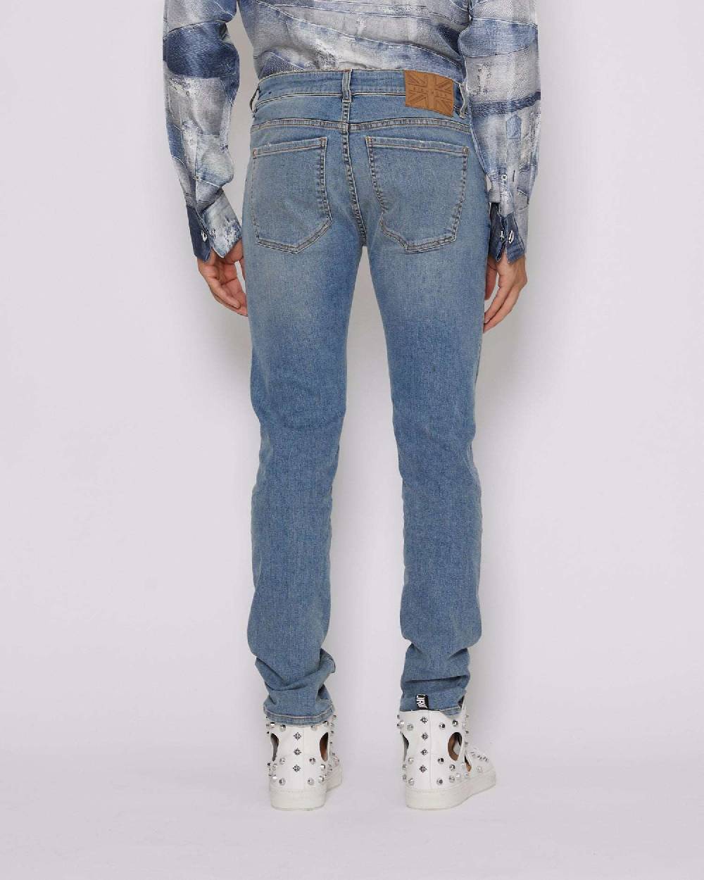 John Richmond Jeans slim con lavaggio effetto used Affare Del Giorno