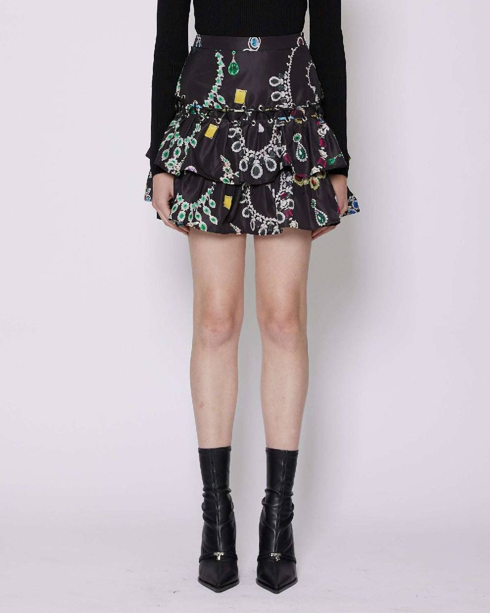 John Richmond Gonna con pattern Offerta