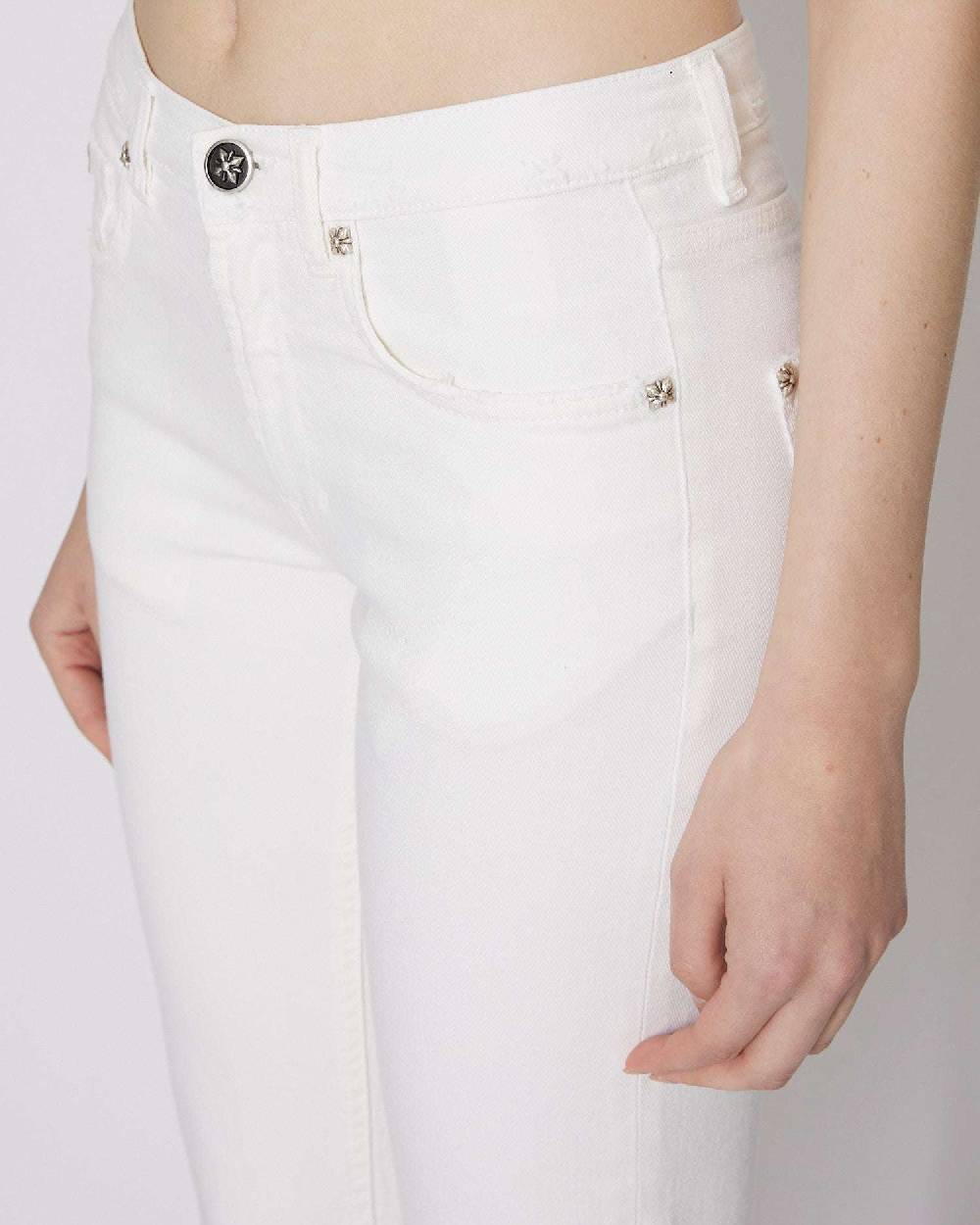 John Richmond Jeans skinny basic a vita media Economico