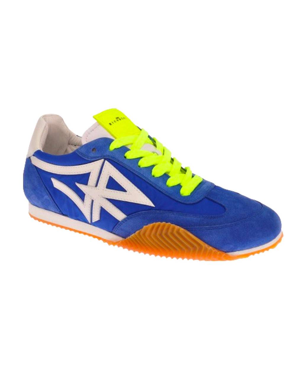 John Richmond Sneakers tricolor con logo laterale Vendita Economica
