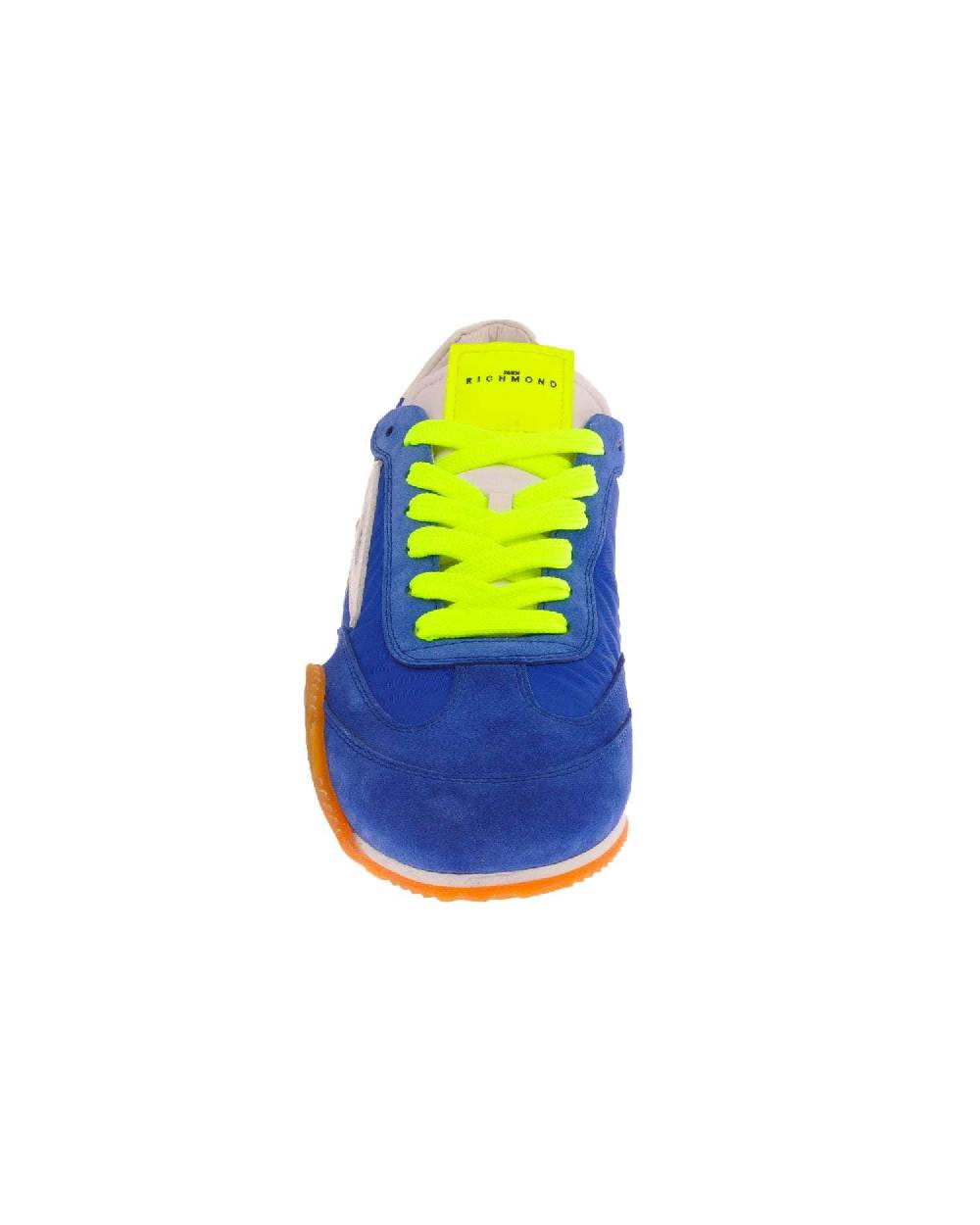 John Richmond Sneakers tricolor con logo laterale Vendita Economica