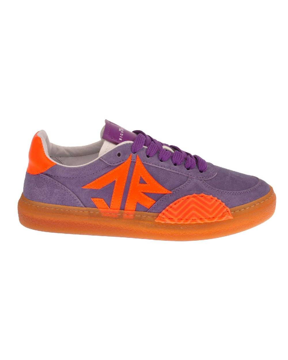 John Richmond Sneakers in pelle scamosciata con logo Negozio