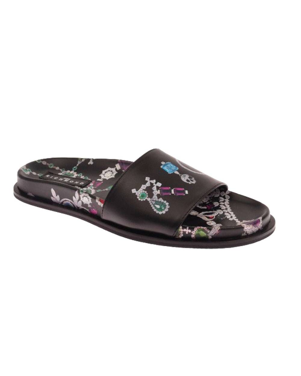 John Richmond Sandalo con fascia larga