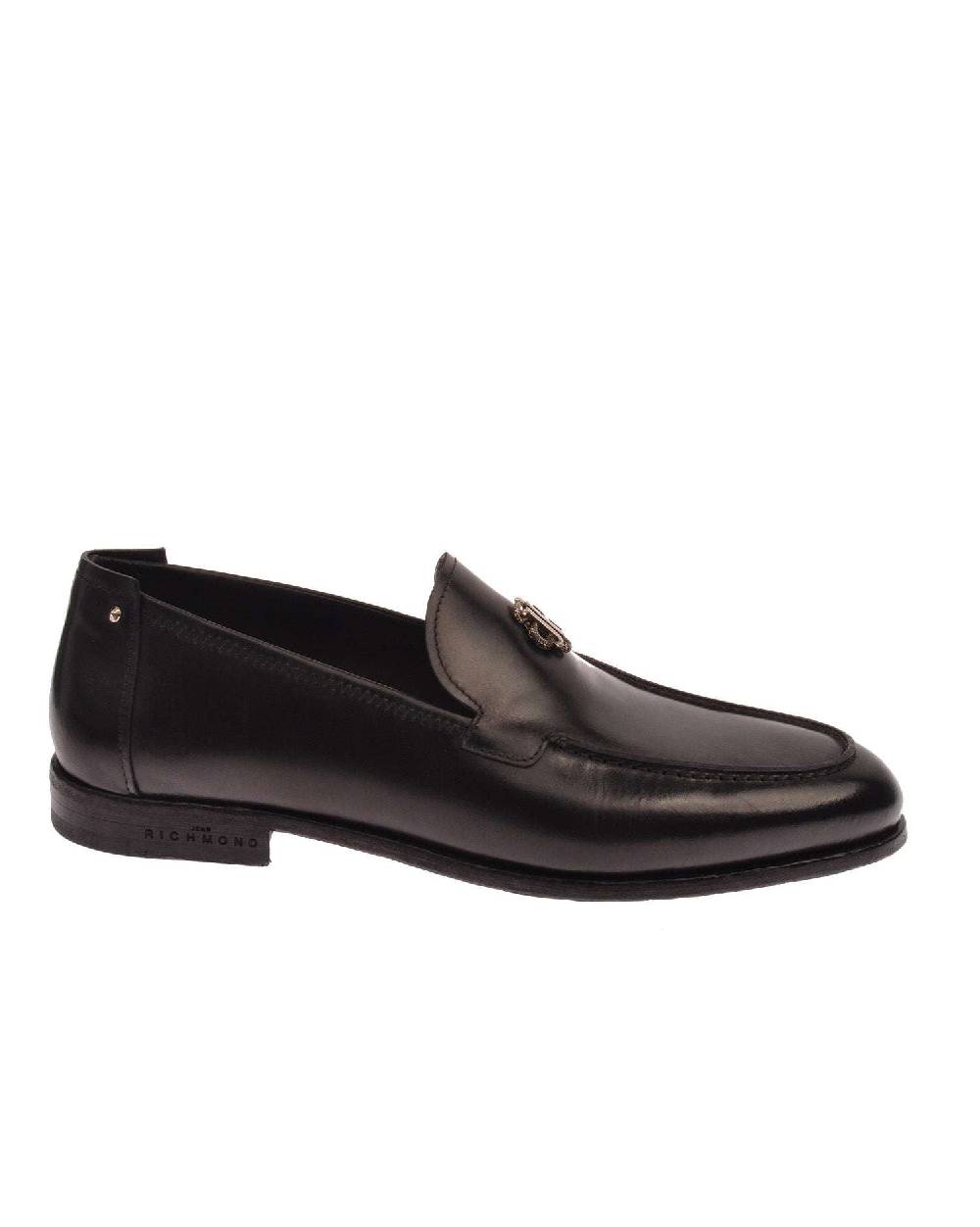 John Richmond Mocassino con logo metallico Italia