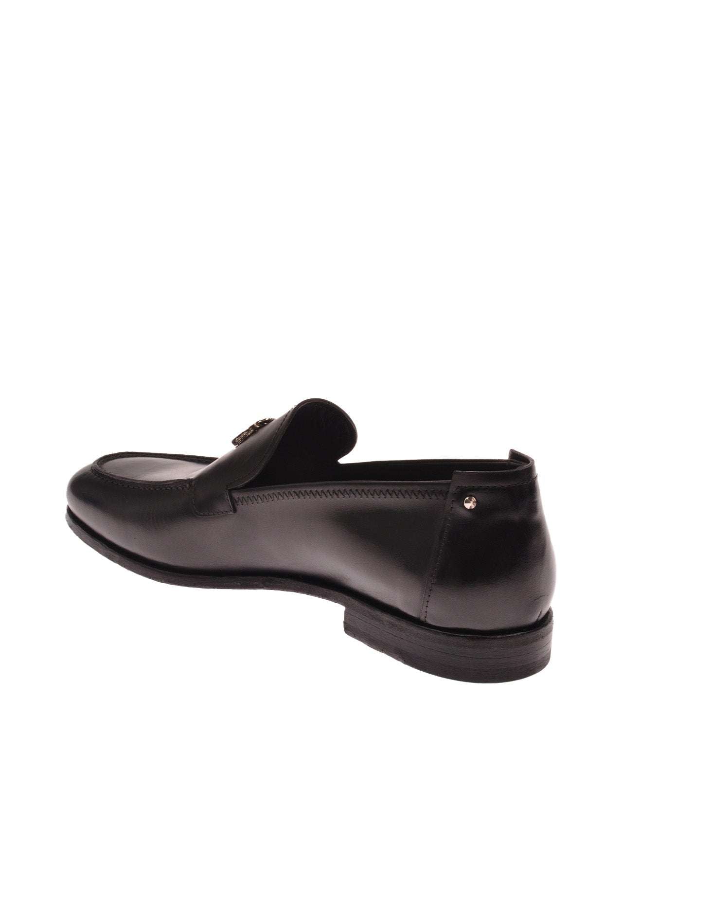 John Richmond Mocassino con logo metallico Italia