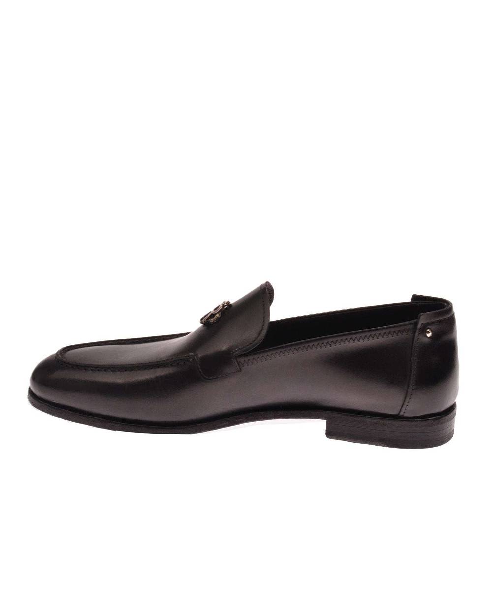 John Richmond Mocassino con logo metallico Italia