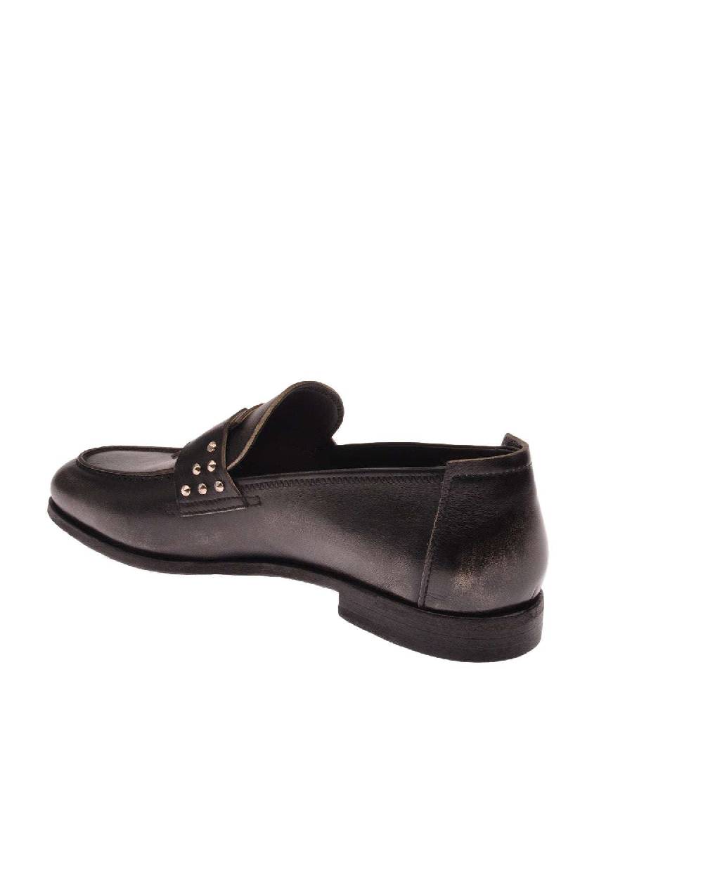 John Richmond Mocassino con etichetta logata in metallo In Linea