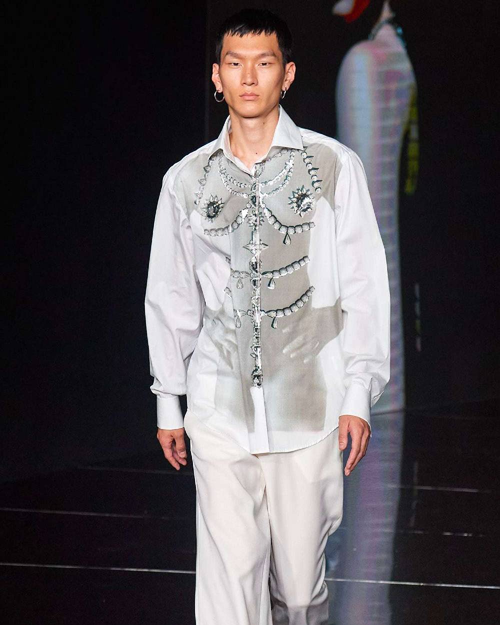 John Richmond Camicia con applicazioni Soddisfazione Garantita