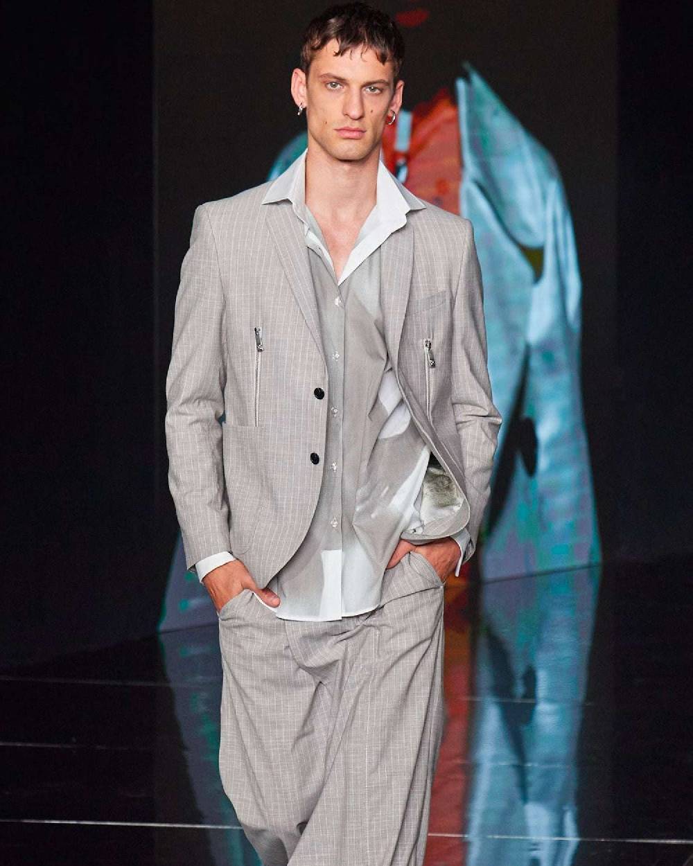 John Richmond Camicia con stampa decorativa Qualità Garantita