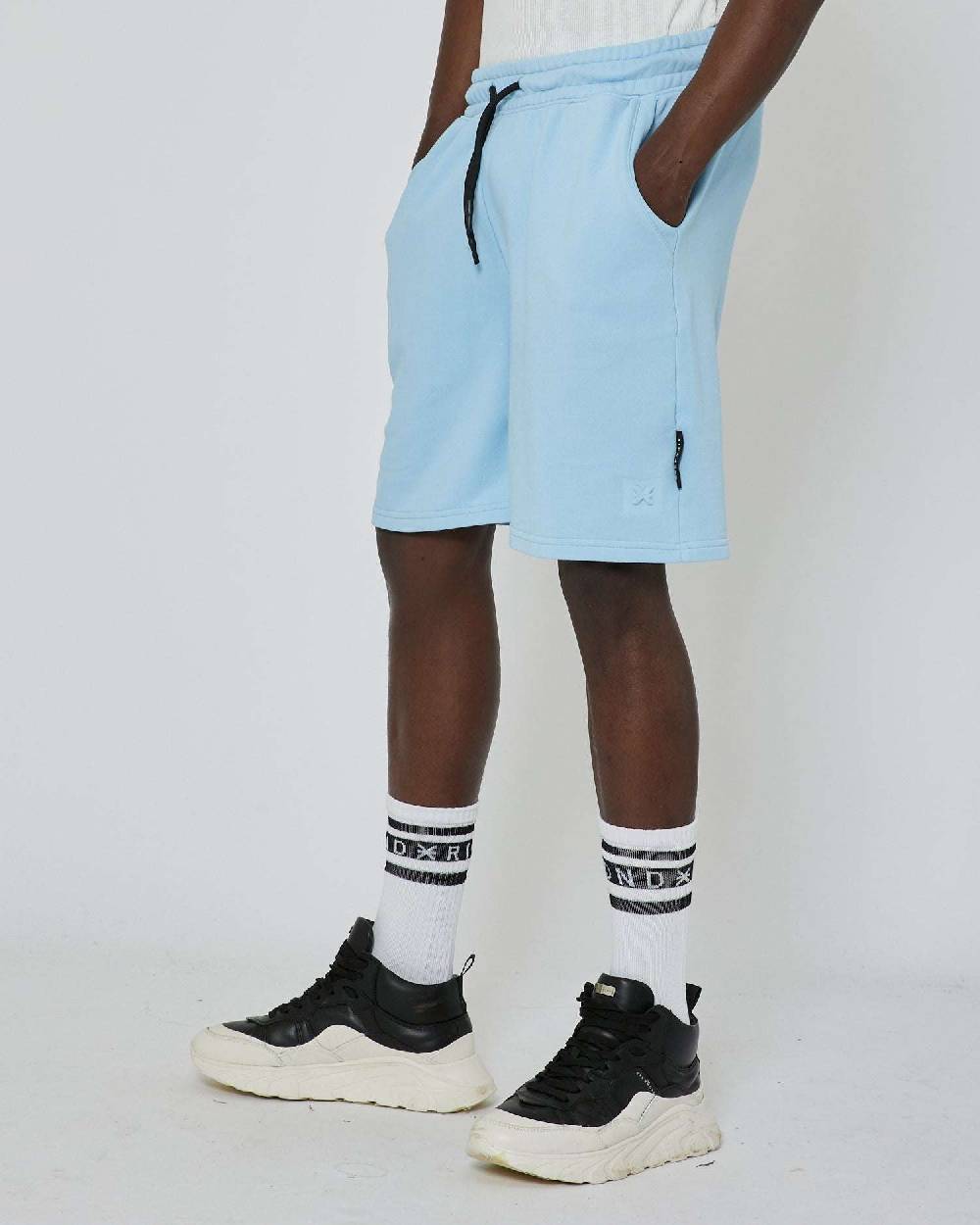 John Richmond Bermuda in felpa con elastico in vita Shopping Online