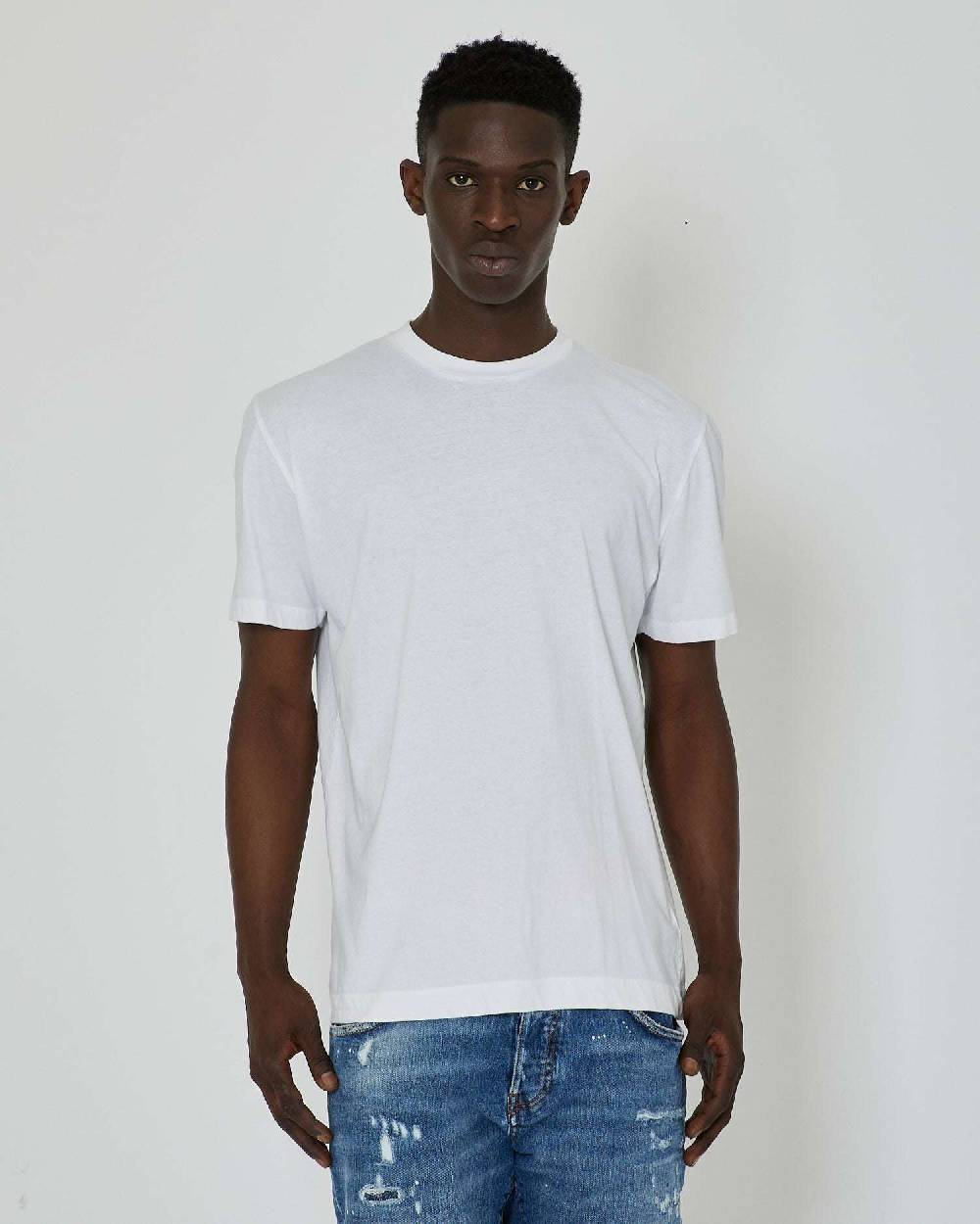 John Richmond T-shirt con stampa applicata sul retro Prezzo Ridotto