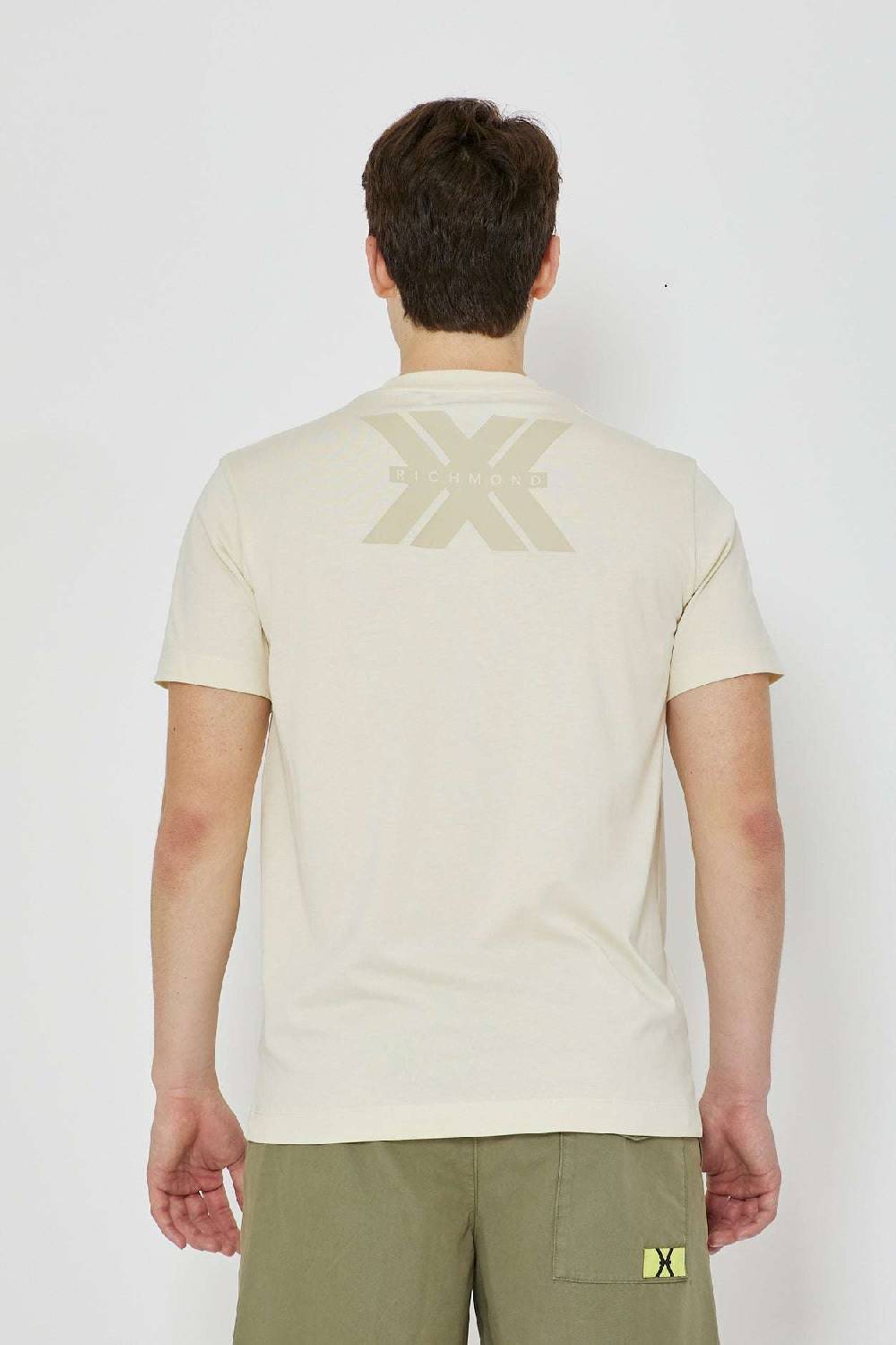 John Richmond T-shirt con logo applicato sul retro Outlet