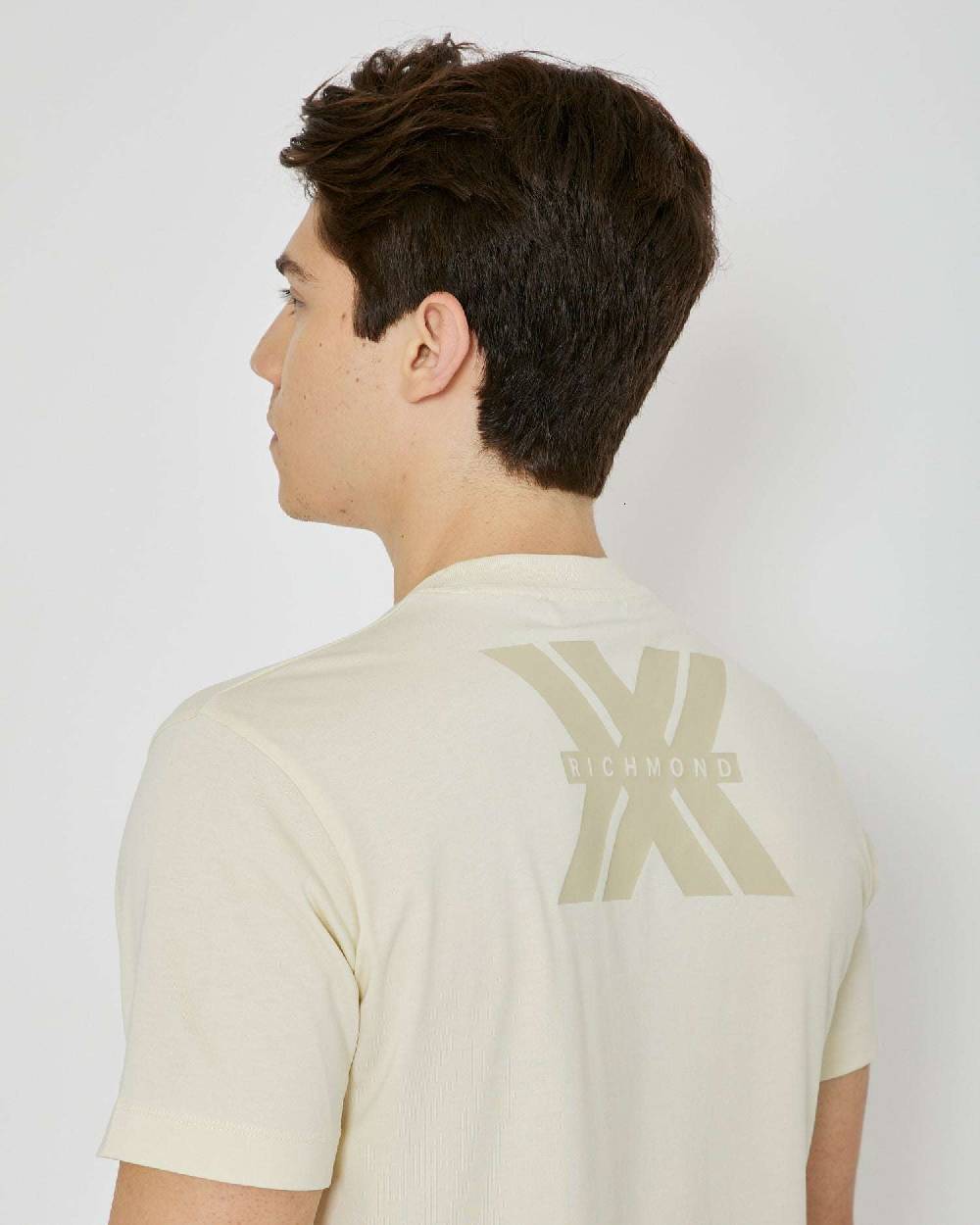 John Richmond T-shirt con logo applicato sul retro Outlet