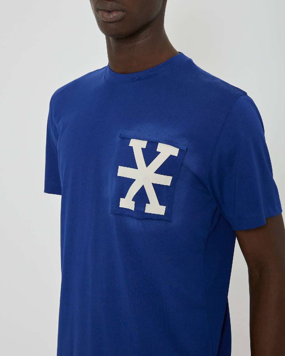 John Richmond T-shirt regular con logo applicato sul davanti Saldi