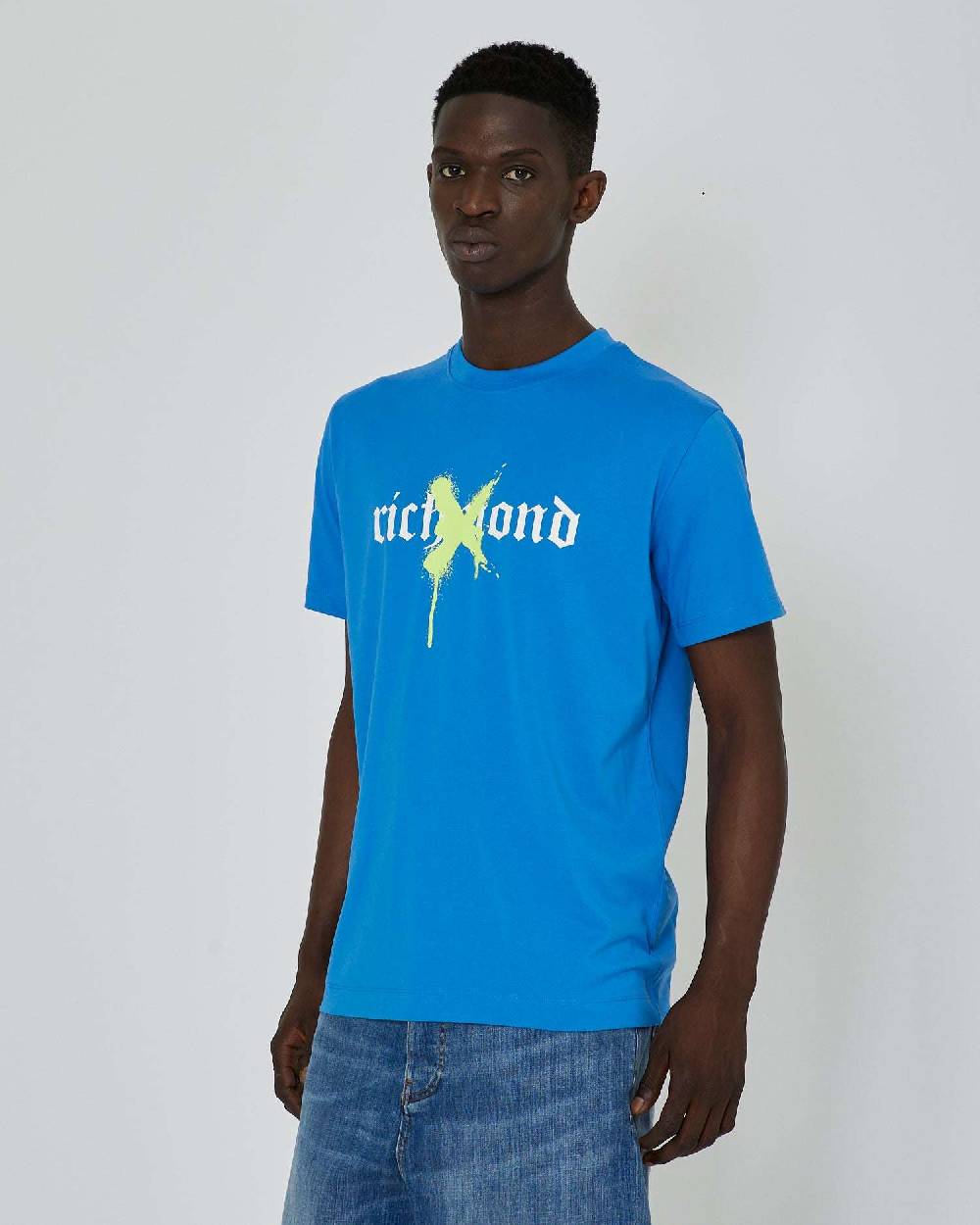 John Richmond T-shirt con grafica stampata sul davanti Hotsell