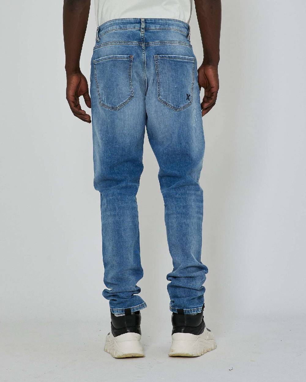 John Richmond Jeans slim con lavaggio bleaching Negozio