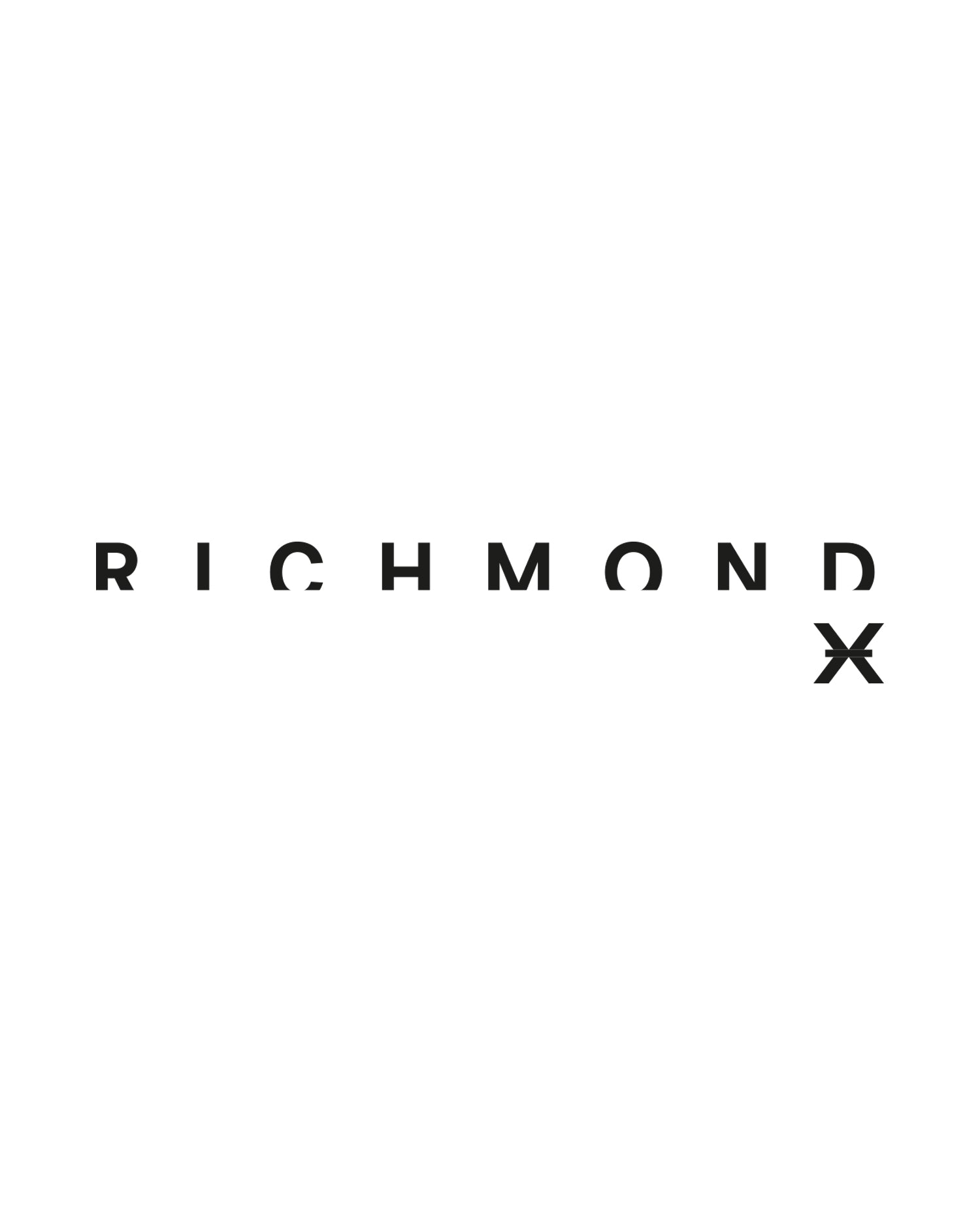 John Richmond T-shirt con logo a contrasto sul davanti In Saldo
