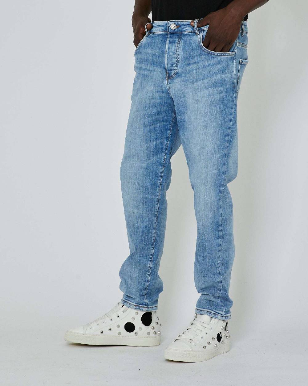 John Richmond Jeans slim lavaggio chiaro 2025