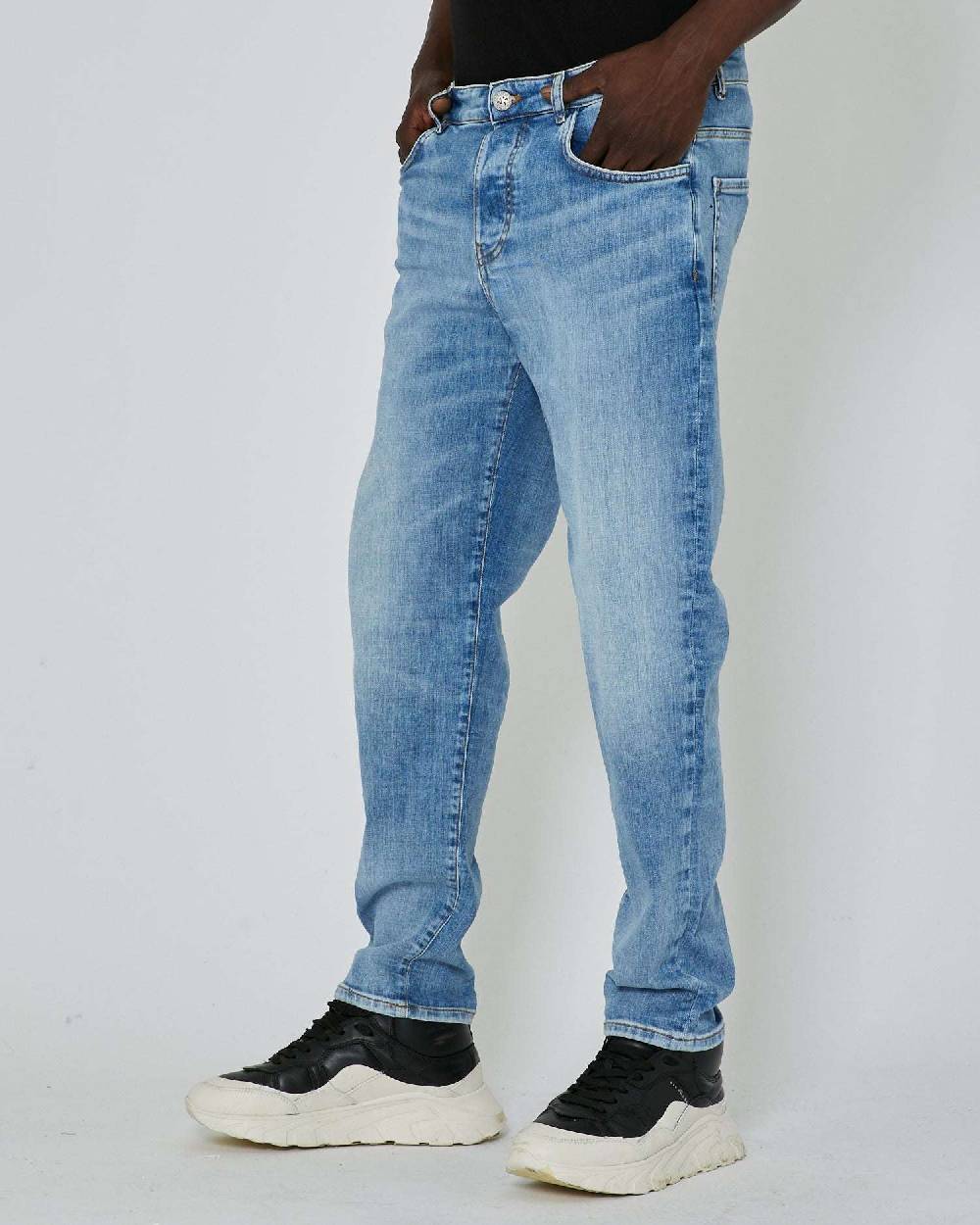 John Richmond Jeans basic lavaggio chiaro Italy
