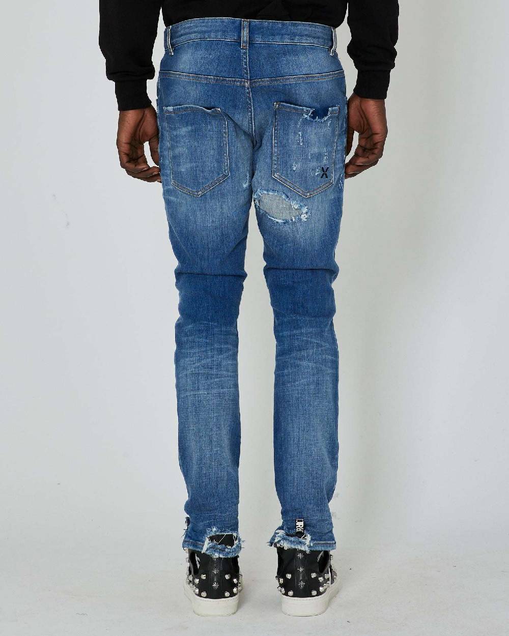 John Richmond Jeans slim con strappi sul davanti Italia