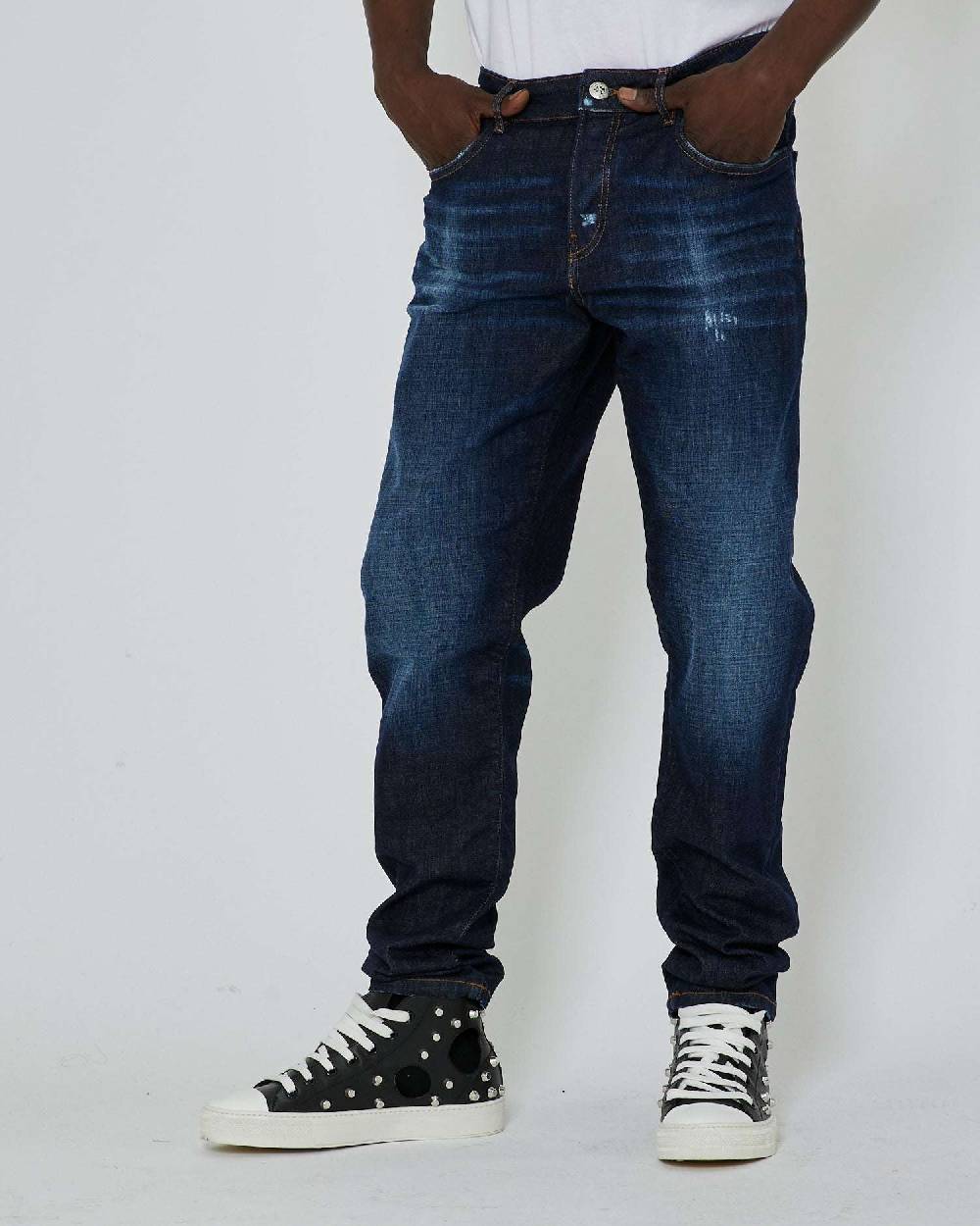 John Richmond Jeans regular lavaggio scuro 2025