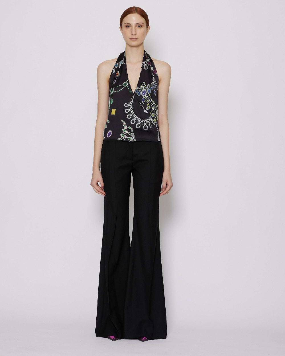 John Richmond Pantaloni a gamba larga