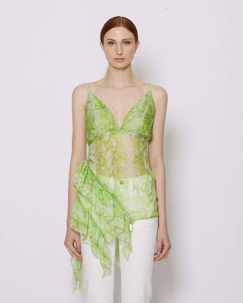 John Richmond Top con scollo a V Saldi