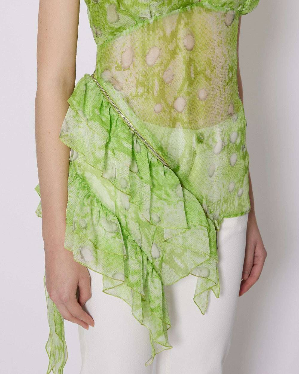 John Richmond Top con scollo a V Saldi