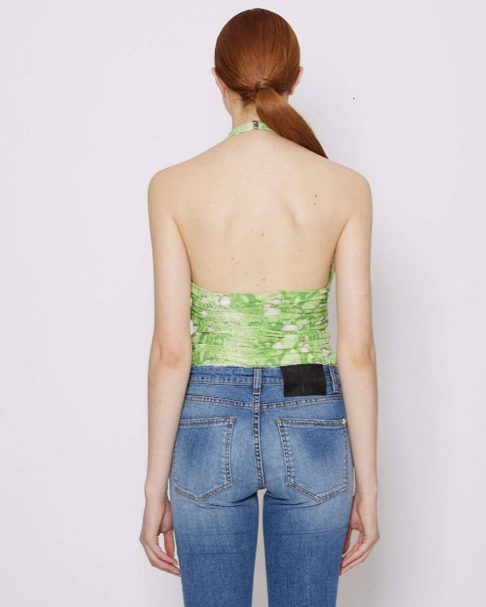 John Richmond Top incrociato con pattern Hotsell