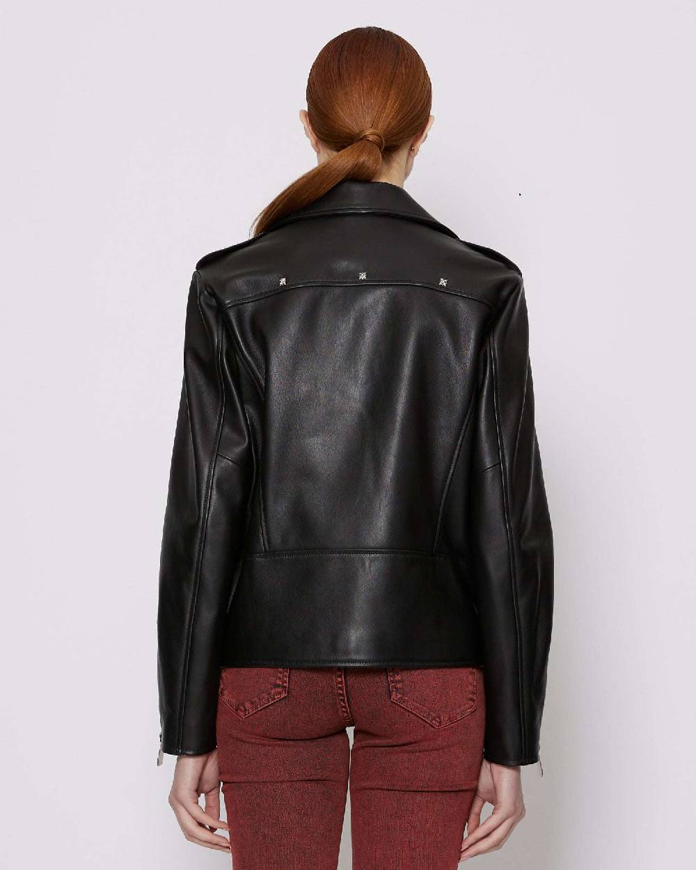 John Richmond Bomber genderless in 100% pelle Vendita Economica