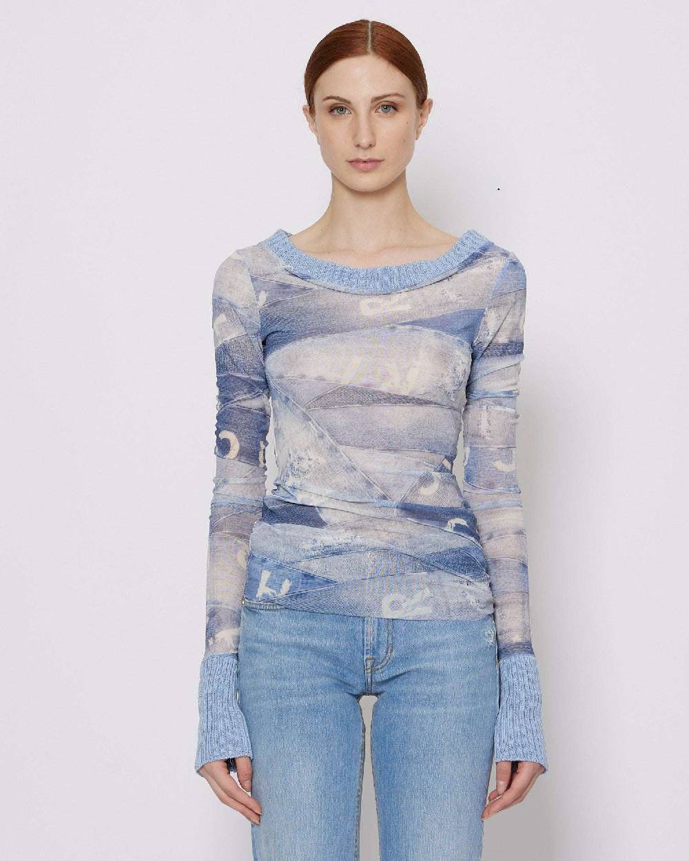 John Richmond Top in denim Negozio