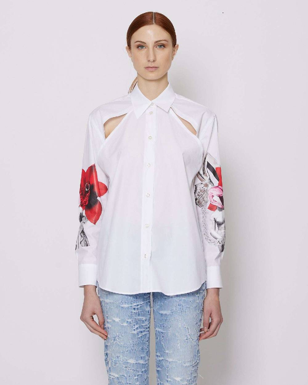 John Richmond Camicia con stampa Offerta natalizia