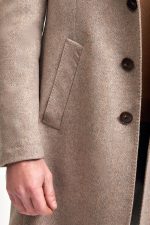 Manzoni 24 Cappotto in lana spigata Outlet