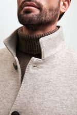 Manzoni 24 Cappotto jersey in tessuto cashmere Loro Piana Offerte