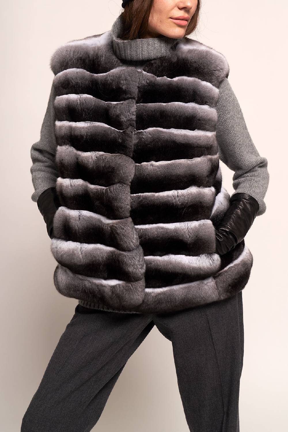 Manzoni 24 Gilet chinchilla 2025