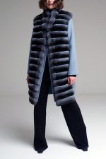 Manzoni 24 Gilet chinchilla con cashmere Soddisfazione Garantita