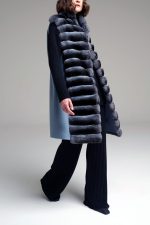 Manzoni 24 Gilet chinchilla con cashmere Soddisfazione Garantita