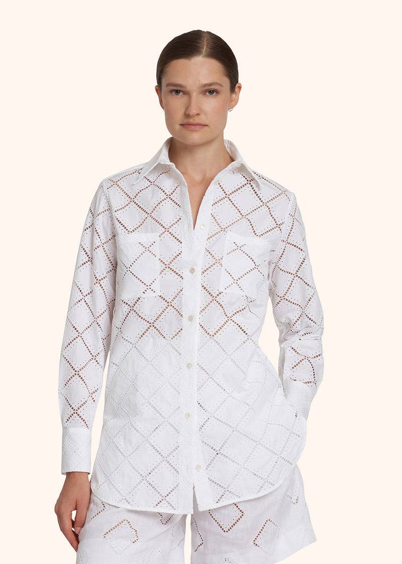 Kiton CAMICIA COTONE D52445K0989B01 Sottocosto