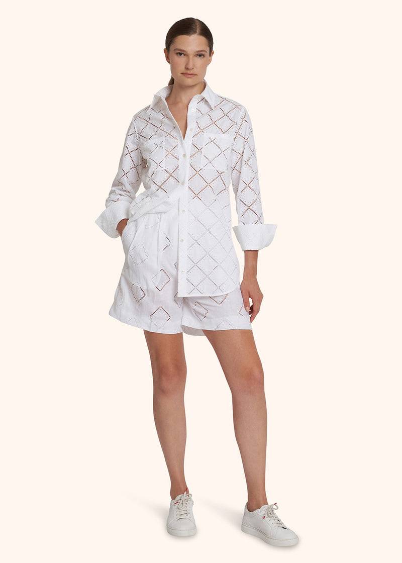Kiton CAMICIA COTONE D52445K0989B01 Sottocosto