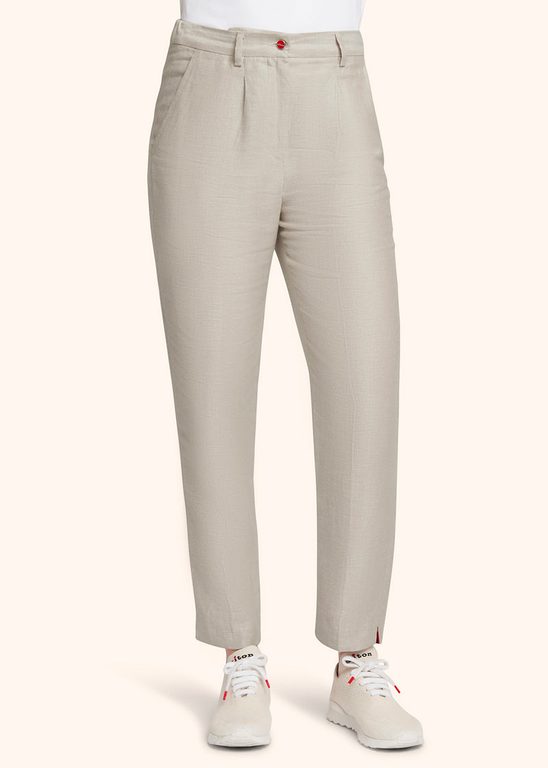 Kiton PANTALONI LINO D55113H0844201 Novità