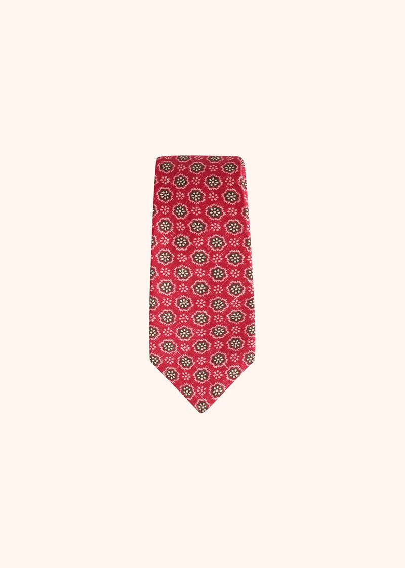 Kiton CRAVATTA Seta UCRVKRC01H0806 Nuova